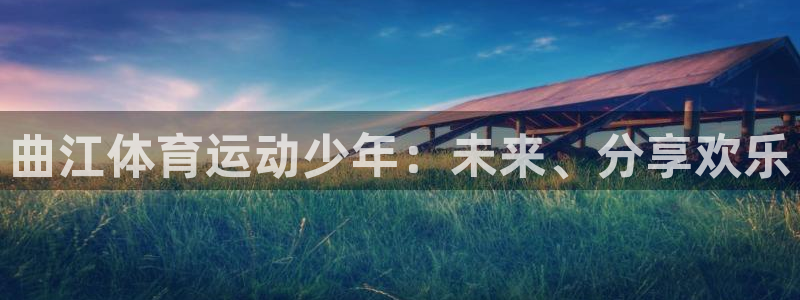 球进体育官方网站入口：曲江体育运动少年：未来、分享欢乐